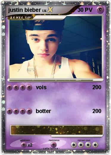 Pokemon justin bieber