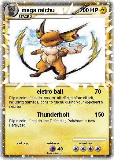 Pokemon mega raichu