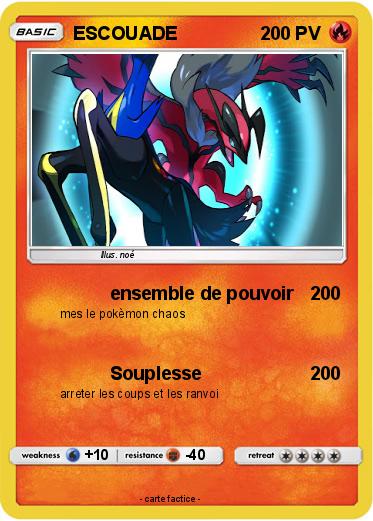 Pokemon ESCOUADE