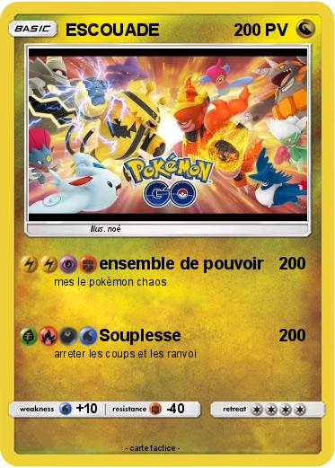 Pokemon ESCOUADE