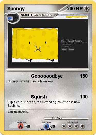 Pokemon Spongy