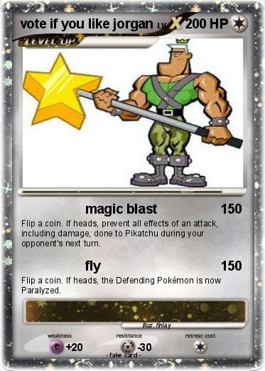 Pokemon vote if you like jorgan