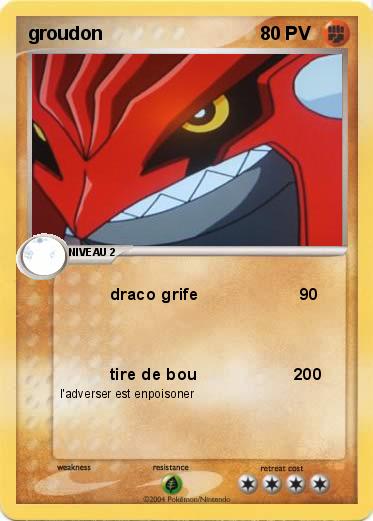 Pokemon groudon