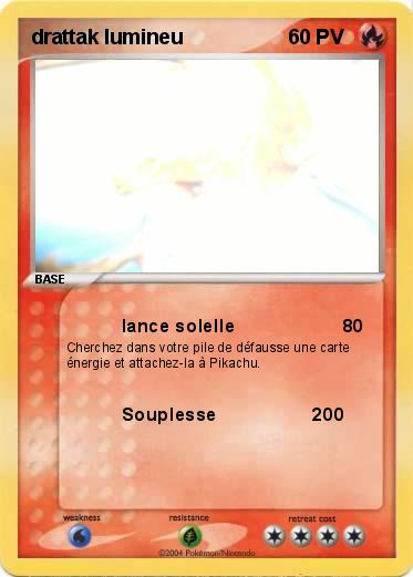 Pokemon drattak lumineu