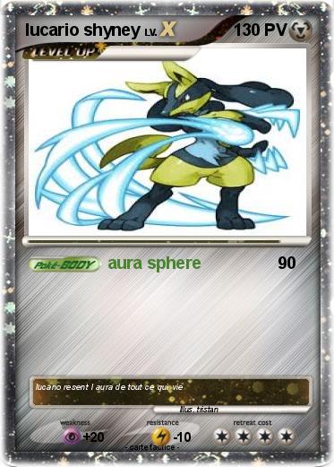 Pokemon lucario shyney