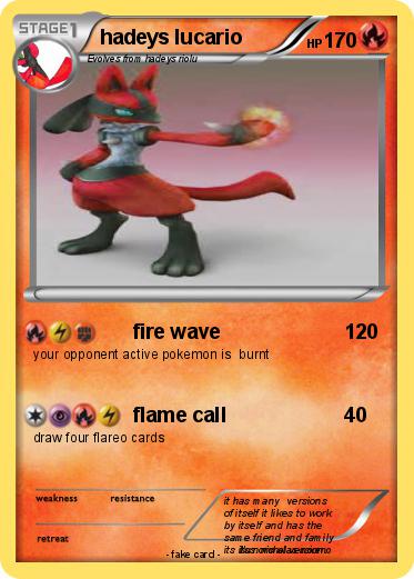 Pokemon hadeys lucario