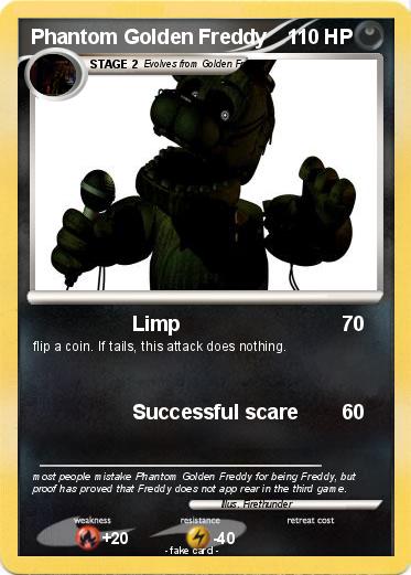 Pokemon Phantom Golden Freddy