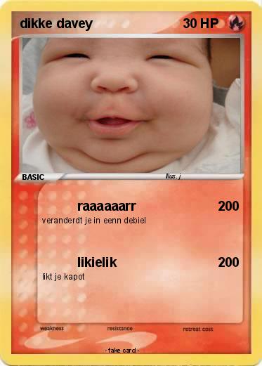 Pokemon dikke davey