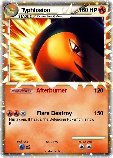 Pokemon Typhlosion