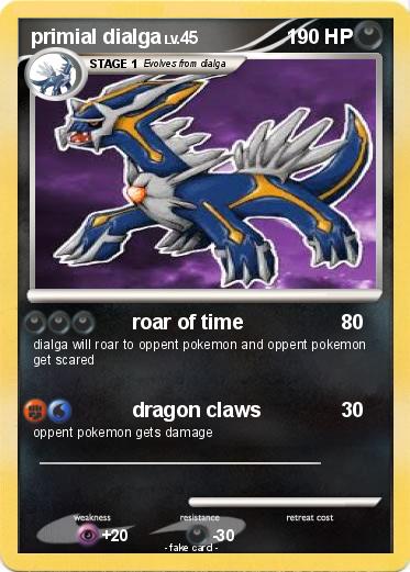 Pokemon primial dialga