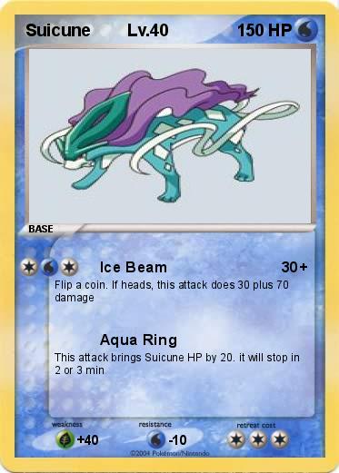 Pokemon Suicune        Lv.40                                                            