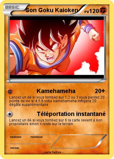 Pokemon Son Goku Kaioken