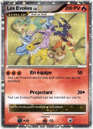 Pokemon Les Evolies