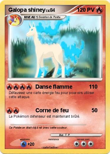 Pokemon Galopa shiney