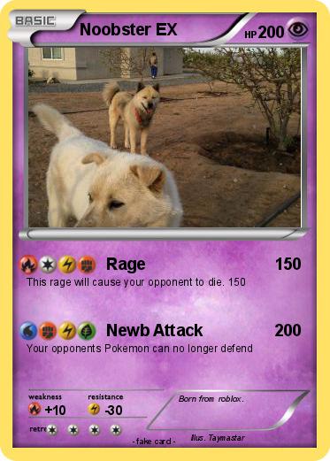 Pokemon Noobster EX
