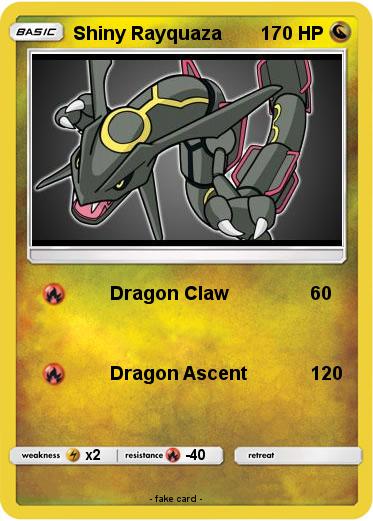 Pokemon Shiny Rayquaza