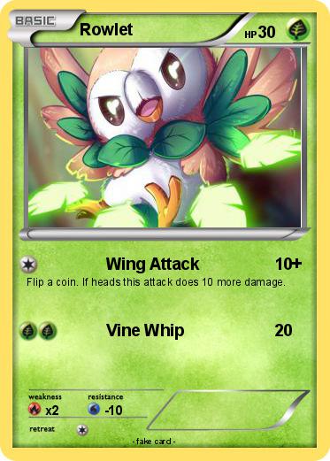 Pokemon Rowlet