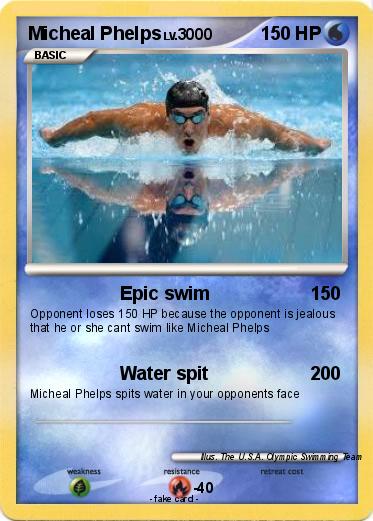 Pokemon Micheal Phelps