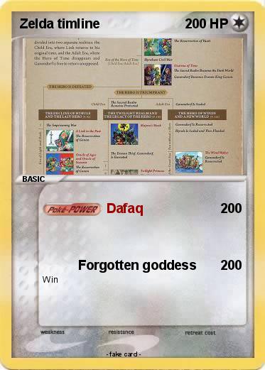 Pokemon Zelda timline