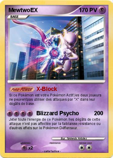Pokemon MewtwoEX