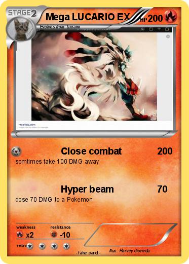 Pokemon Mega LUCARIO EX