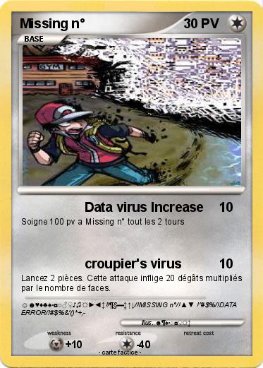 Pokemon Missing n°