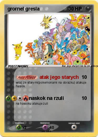 Pokemon grornel gresla