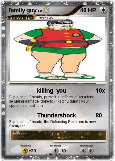 Pokemon family guy