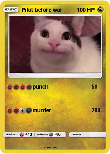 Pokemon Pilot before war