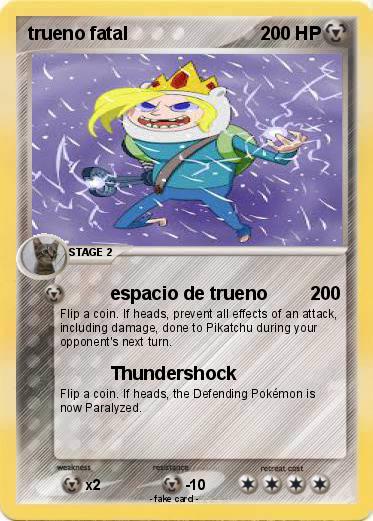Pokemon trueno fatal