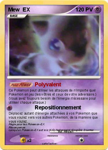 Pokemon Mew  EX