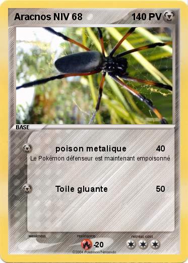Pokemon Aracnos NIV 68
