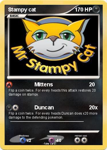 Pokemon Stampy cat