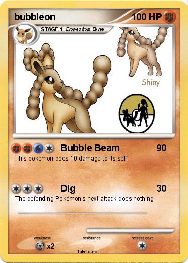 Pokemon bubbleon