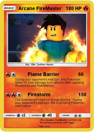 Pokemon Arcane FireMaster