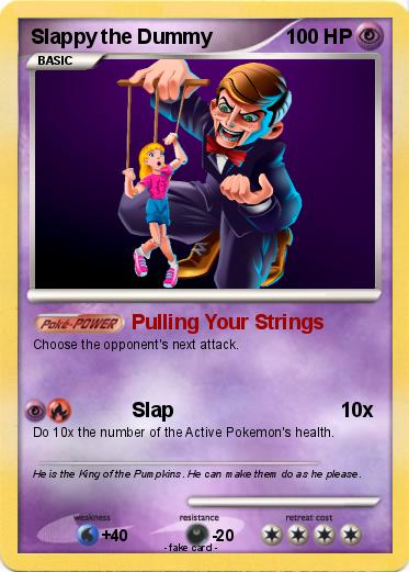 Pokemon Slappy the Dummy