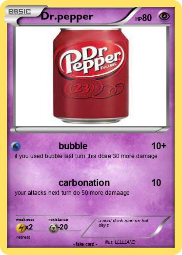 Pokemon Dr.pepper
