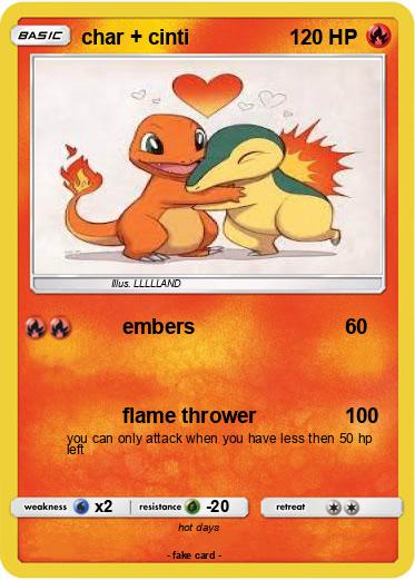 Pokemon char + cinti