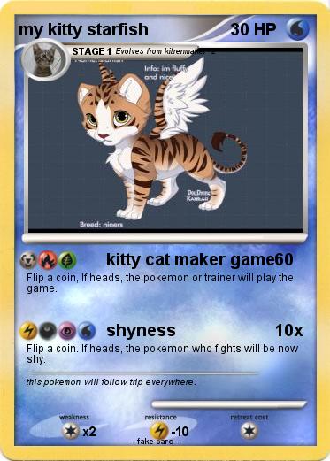 Pokemon my kitty starfish