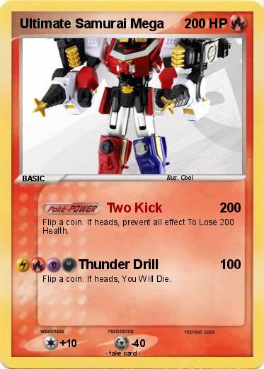 Pokemon Ultimate Samurai Mega