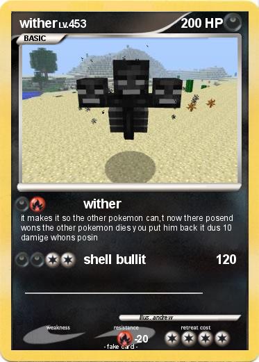 Pokemon wither