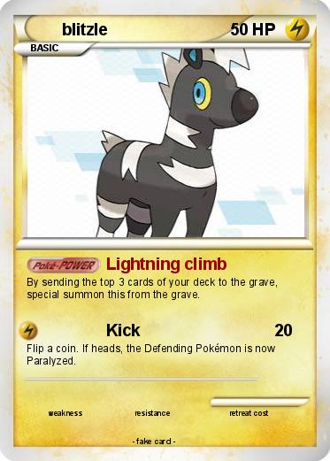 Pokemon blitzle