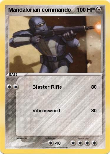 Pokemon Mandalorian commando