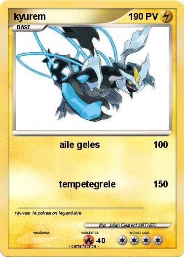 Pokemon kyurem