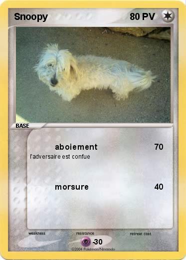 Pokemon Snoopy