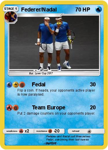Pokemon Federer/Nadal