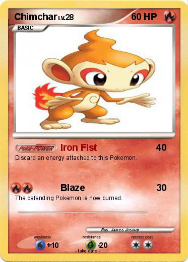 Pokemon Chimchar