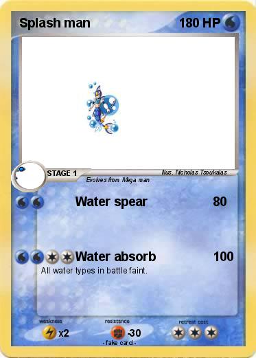 Pokemon Splash man