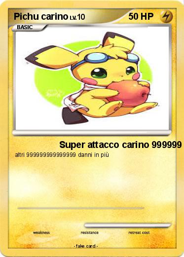 Pokemon Pichu carino