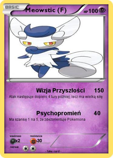 Pokemon Meowstic (F)